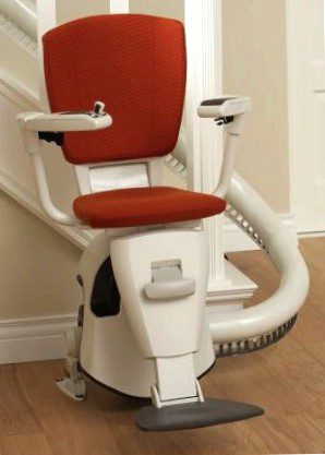 A stair lift provides more accessibility and mobility in your own four walls